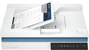 HP ScanJet Pro 2600 f1 scanner front view HP ScanJet Pro 2600 f1 scanner front view