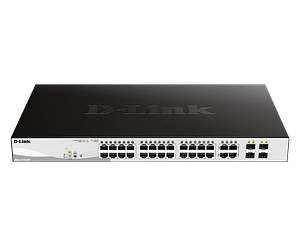 D-Link rack mount PoE switch Blends Technology