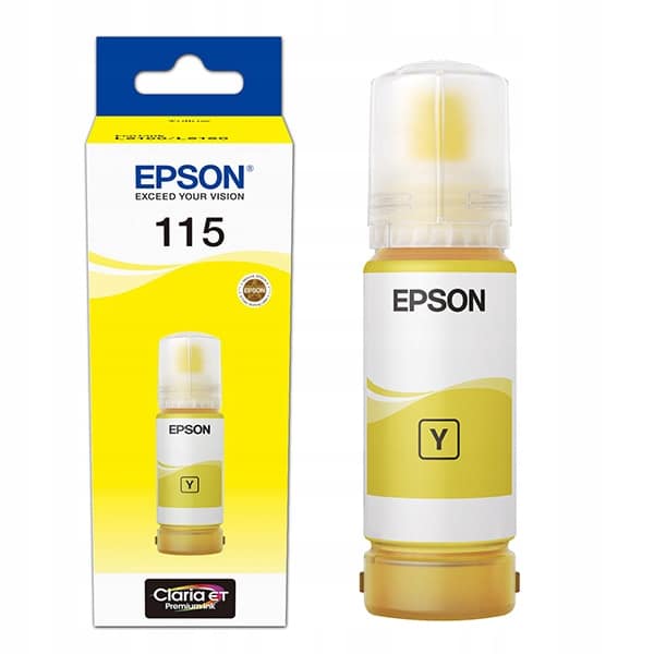 INK CART EPSON 115 Yellow for L8160 and L8180 70ml C13T07D44A Price in Nairobi Kenya Epson 115 Cyan Magenta Yellow Grey ink